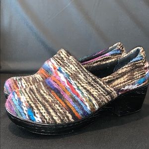 B.O.C Multi-Color Slip On Wedge